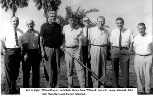 Long-time Mayor William F. Koch, Jr. Dies, Mayor William F. Koch at Ground Breaking
