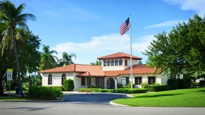 Gulf Stream, Fl. -- Gulf Stream Town Hall. Photo by Peter W. Cross